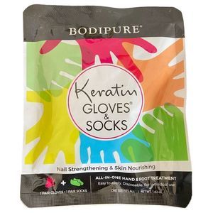 Bodipure Keratin Gloves & Socks Nail Strengthening All in One Hand & Foot Treatm